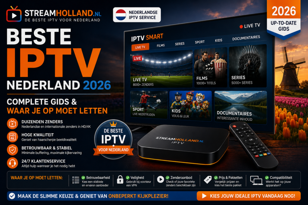 Beste IPTV Nederland