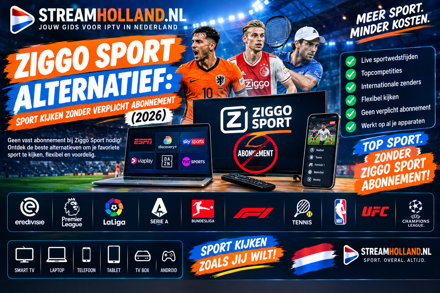 ziggo sport alternatief